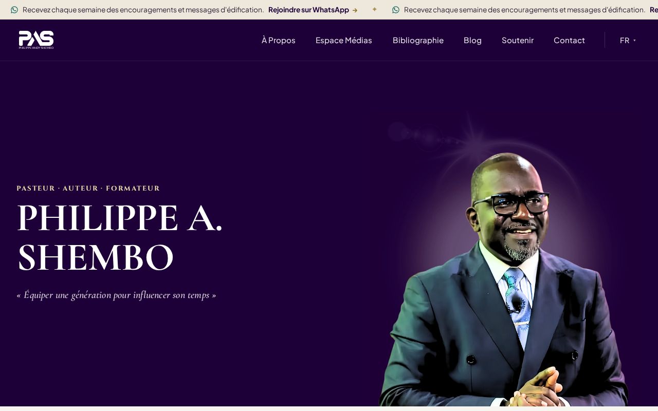 Preview of Philippe Shembo Website