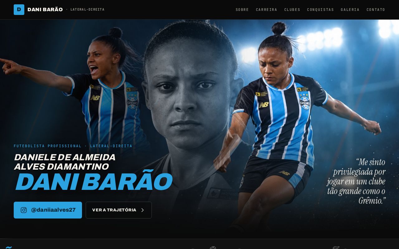 Preview of Site Dani Barao