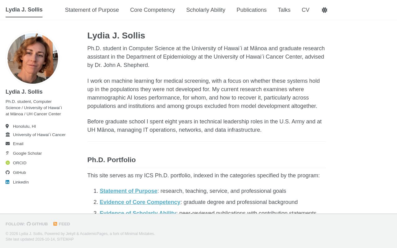 Preview of Lsollis Github Io