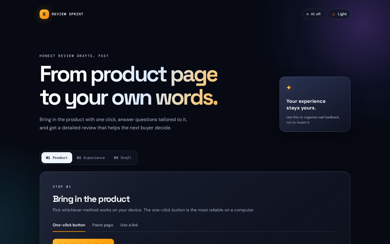 Preview of AmzReview