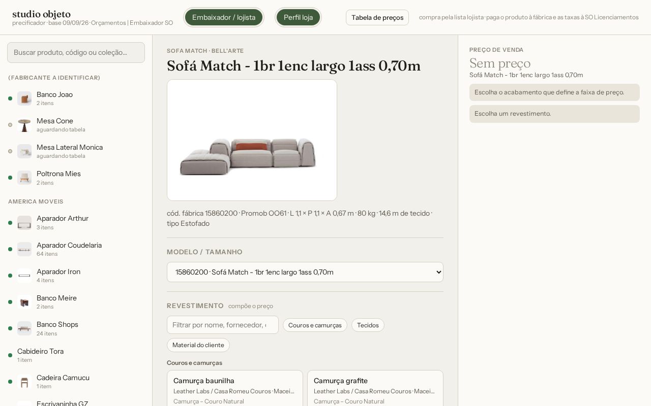 Preview of Studio Objeto Precificador