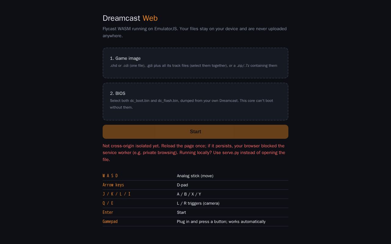 Preview of Dreamcast Web