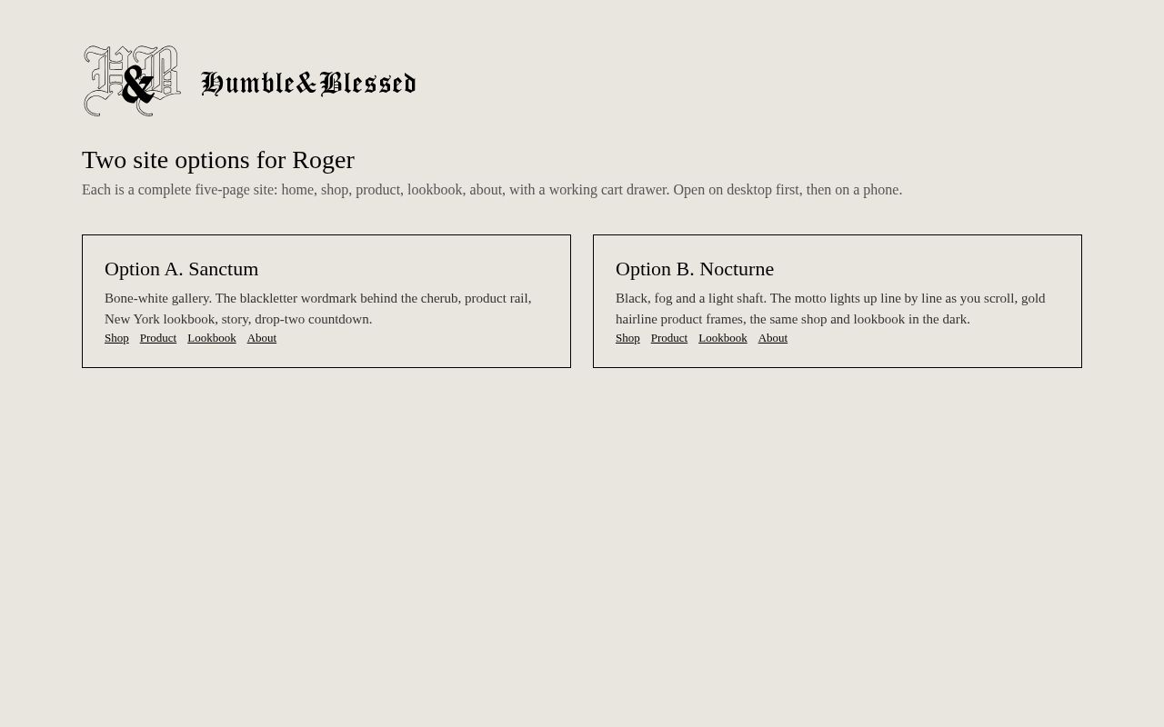 Preview of Humble & Blessed