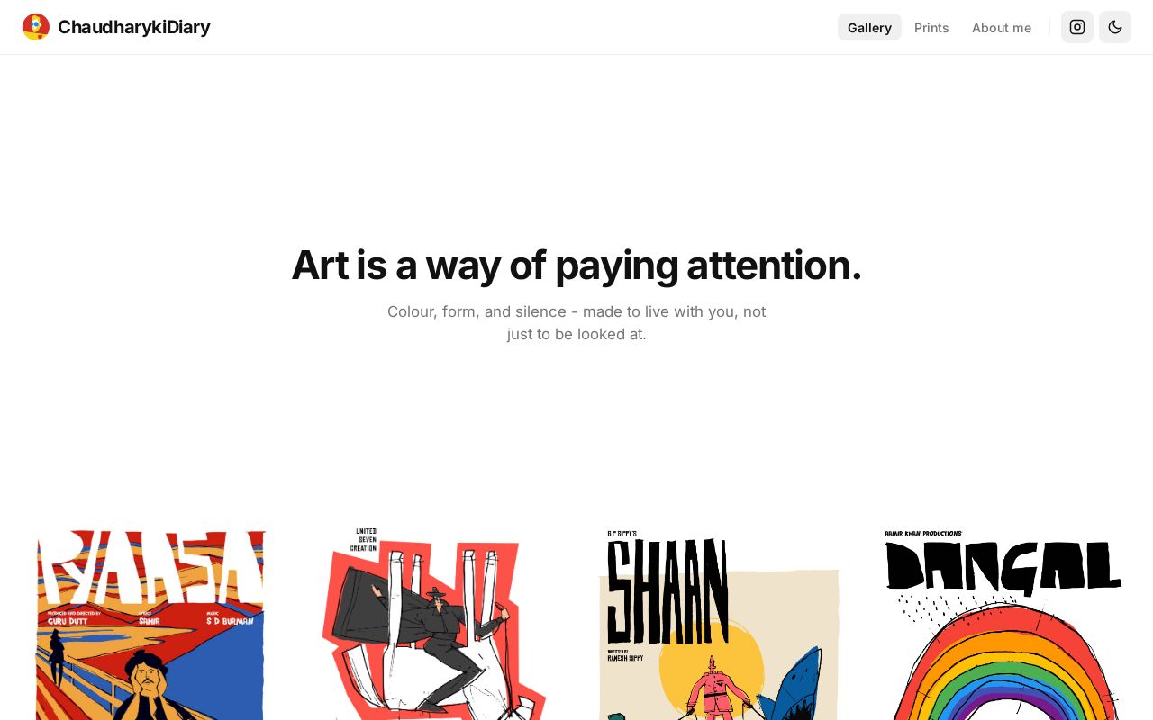 Preview of Art Posters Site