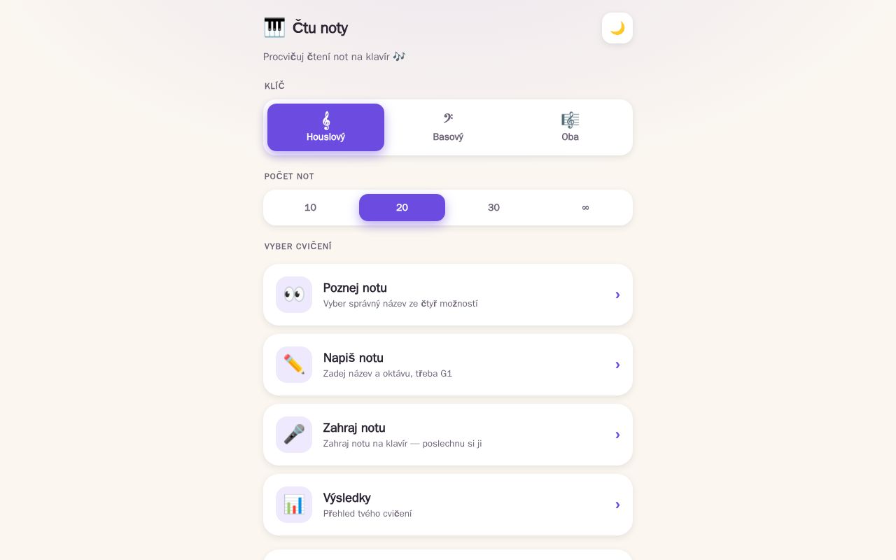 Preview of Note Trainer