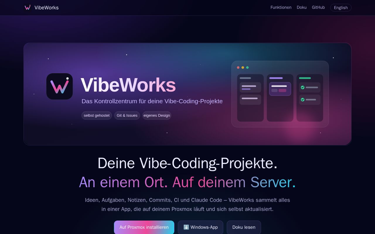 Preview of Vibeworks