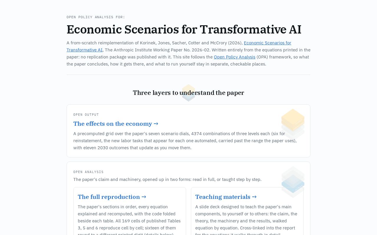 Preview of Opa Ai Macro Econ Scenarios