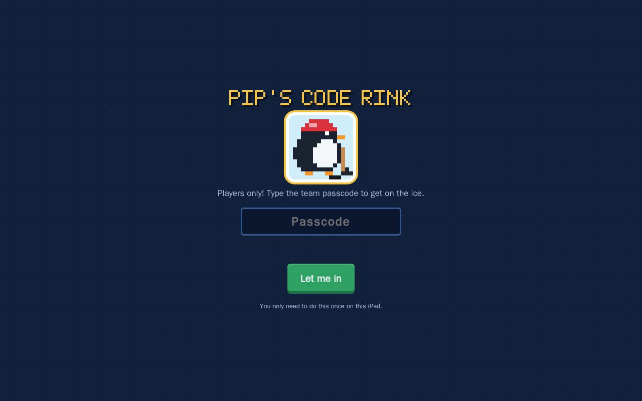 Preview of Pips Code Rink