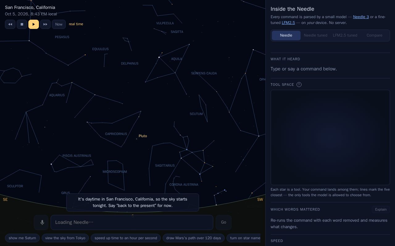 Preview of Needle Planetarium