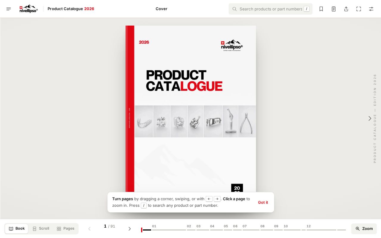 Preview of Product Catalogue 2026