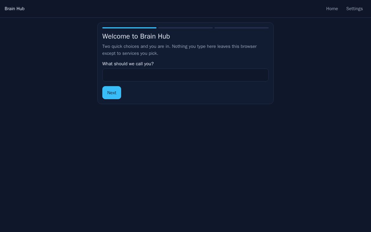 Preview of Brain Hub