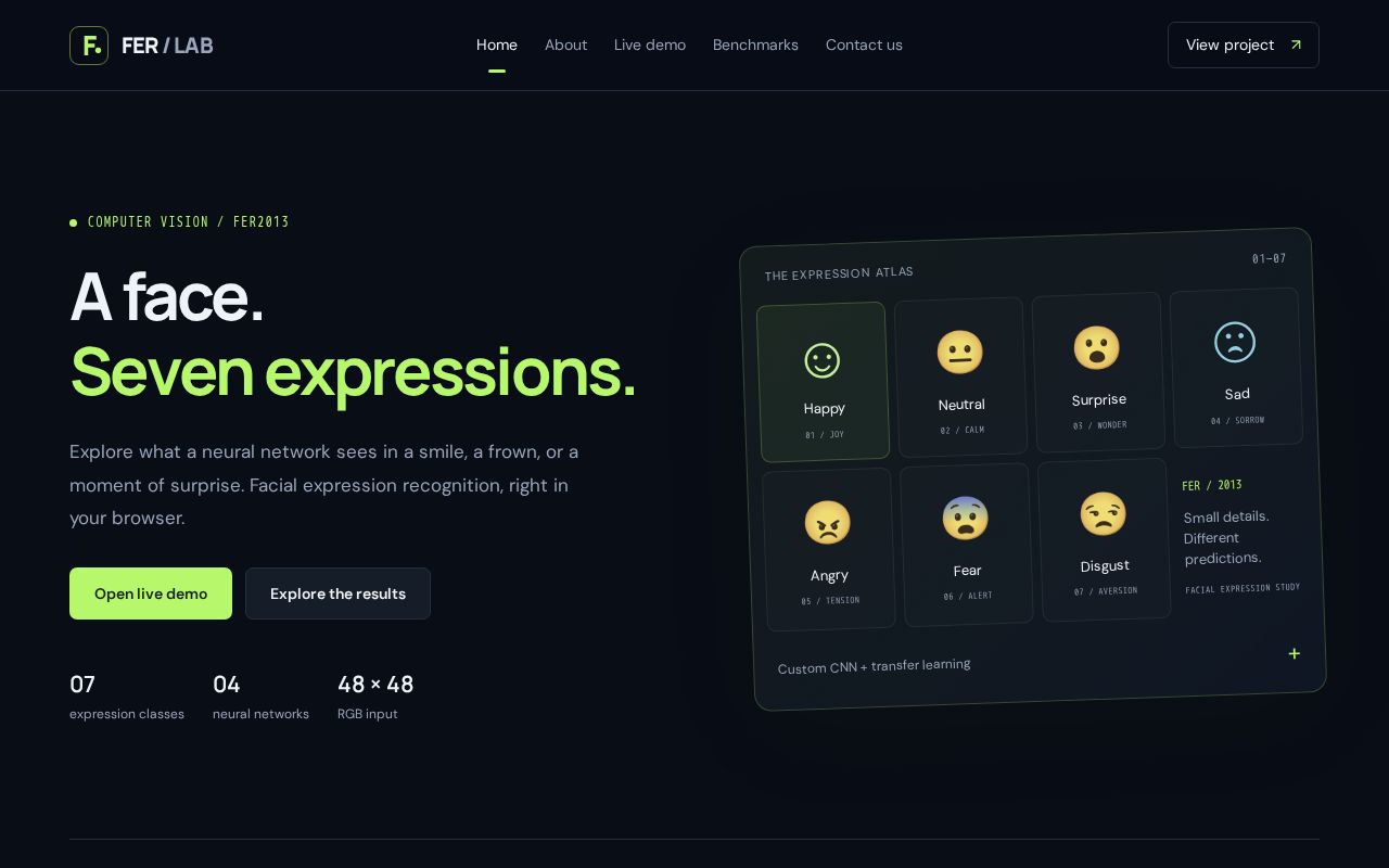 Preview of FER Expression Lab