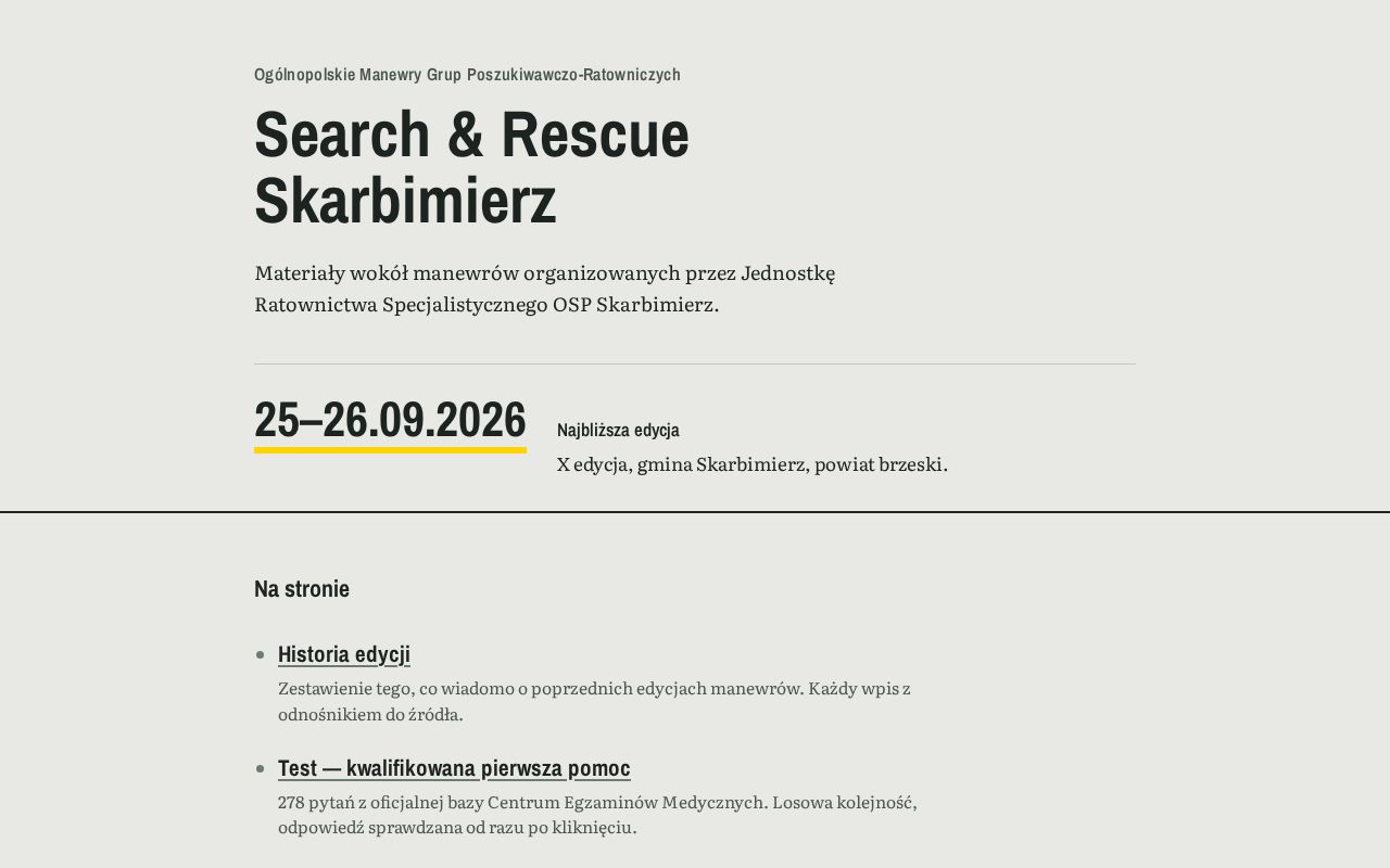 Preview of Manewry Skarbimierz