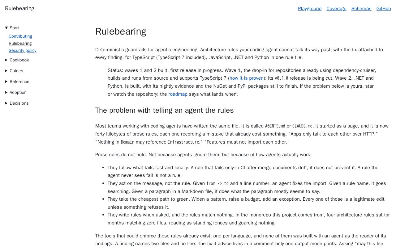 Preview of Rulebearing
