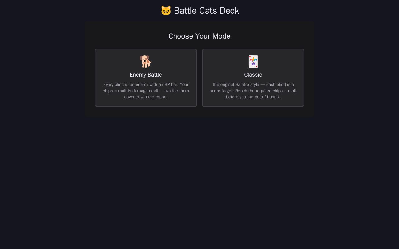 Preview of Battlecatsdeck