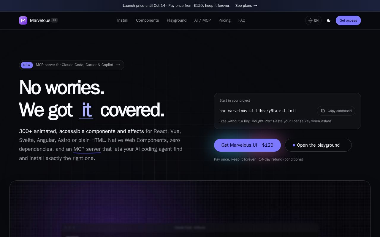 Preview of Marvelous Ui