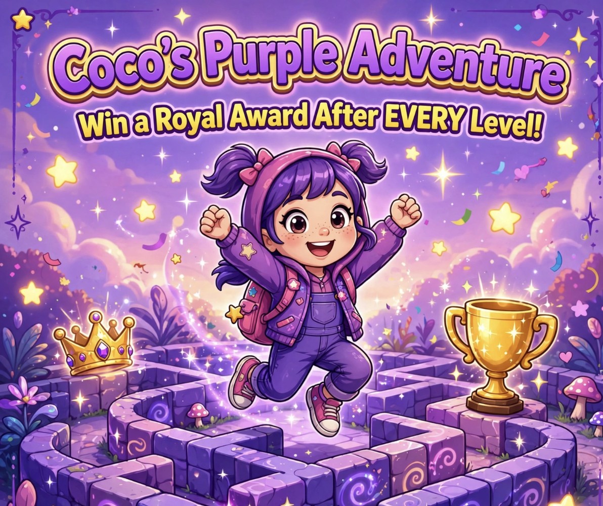 Preview of Coco's Purple Adventure — Magical Star Quest!