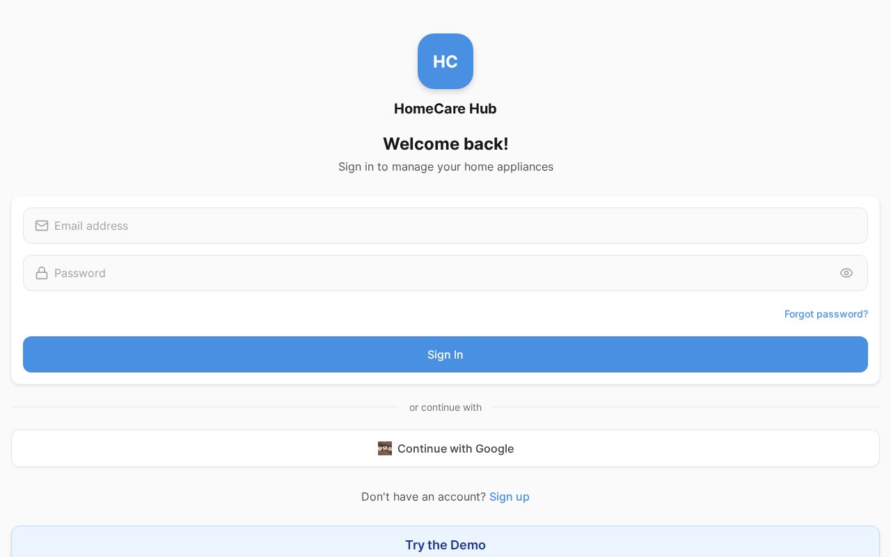Preview of Home Care Hub