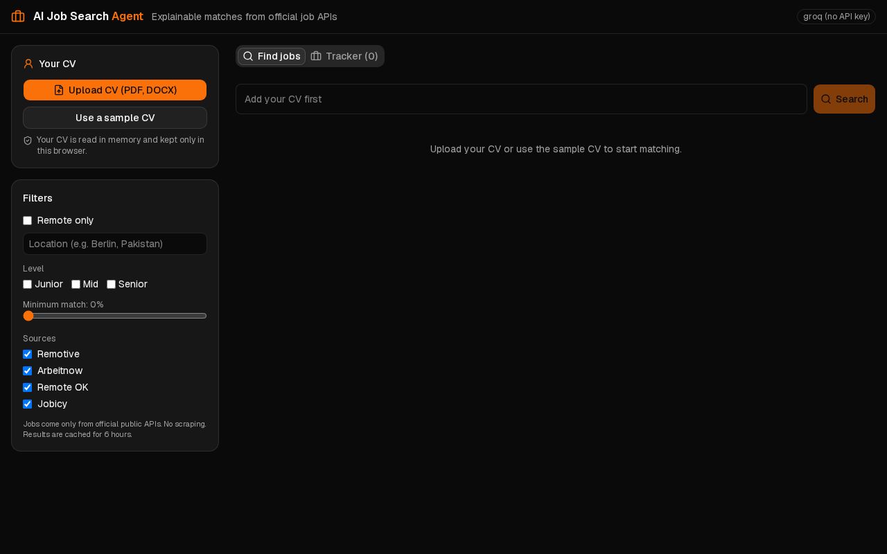 Preview of Ai Job Search Agent