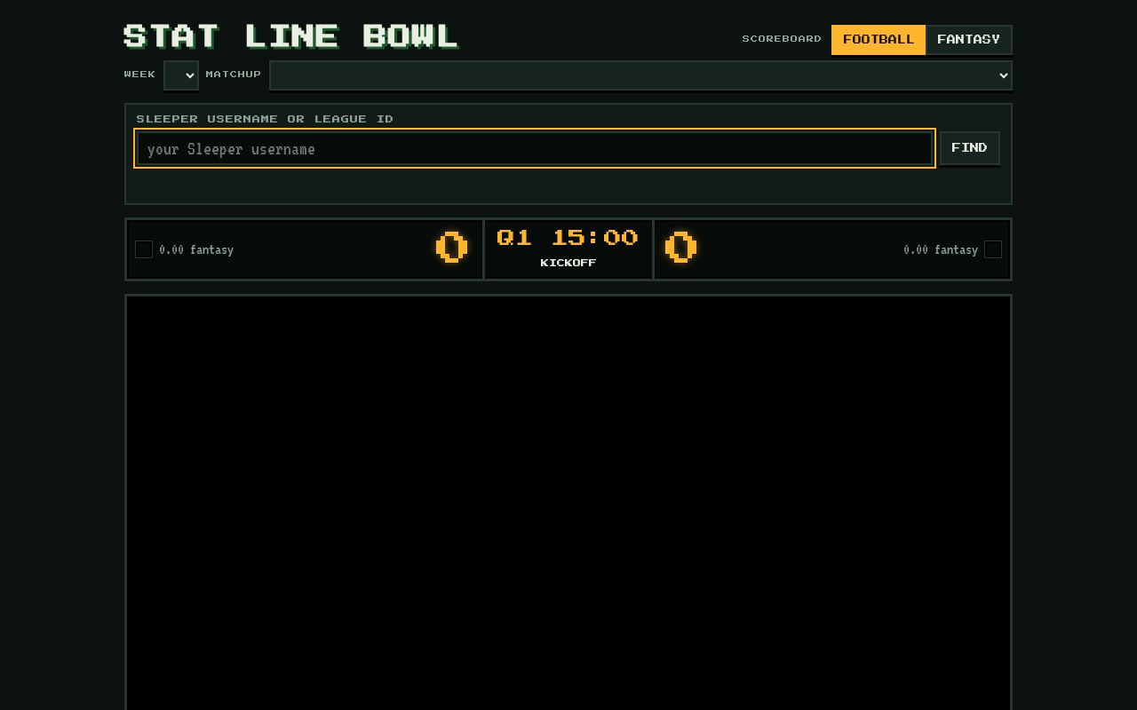 Preview of Stat Line Bowl