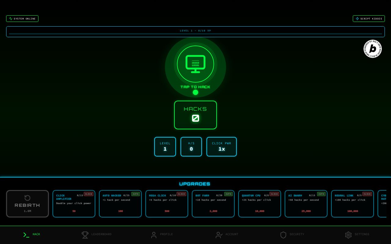 Preview of Hack Clicker