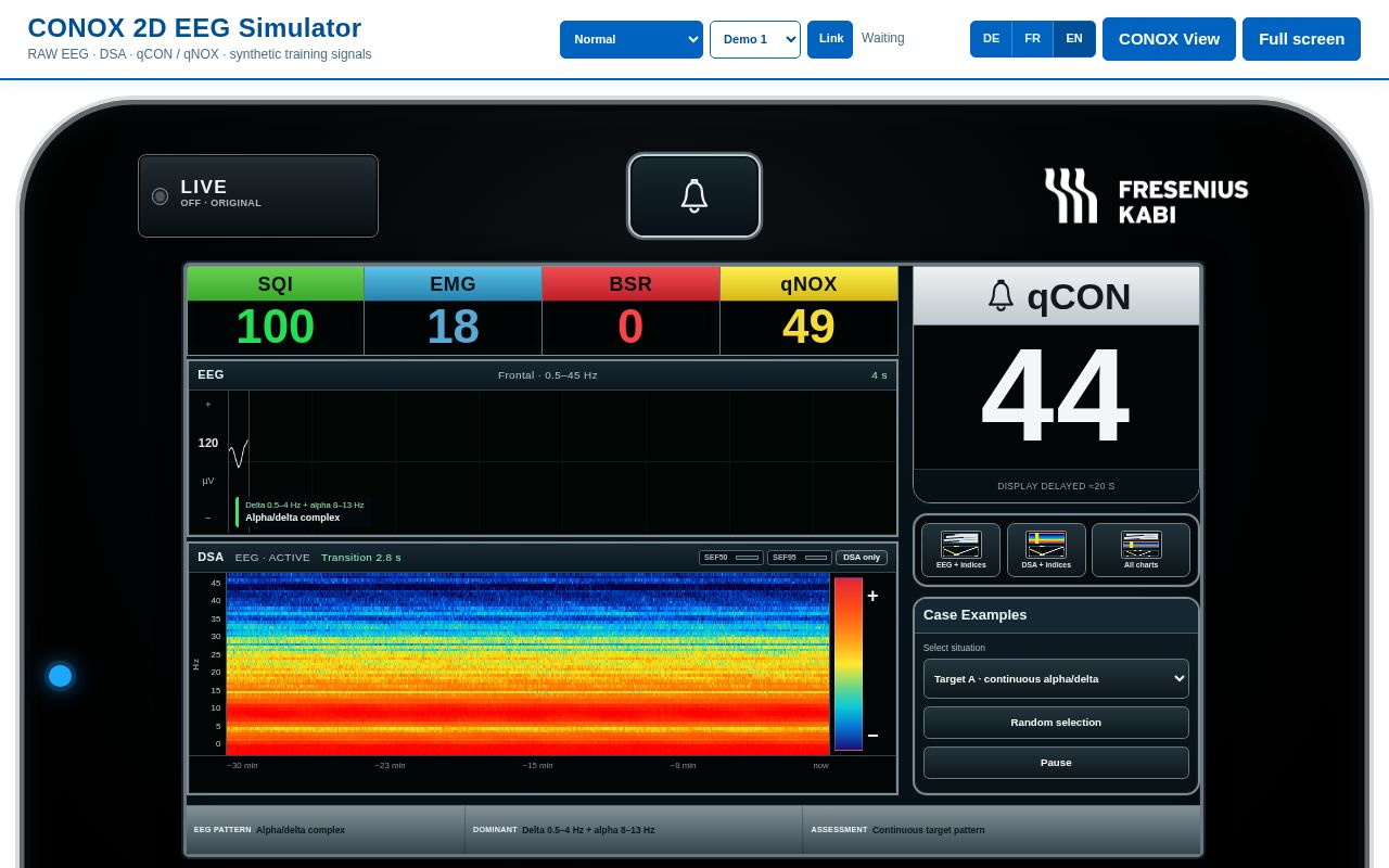 Preview of Conox Simulator