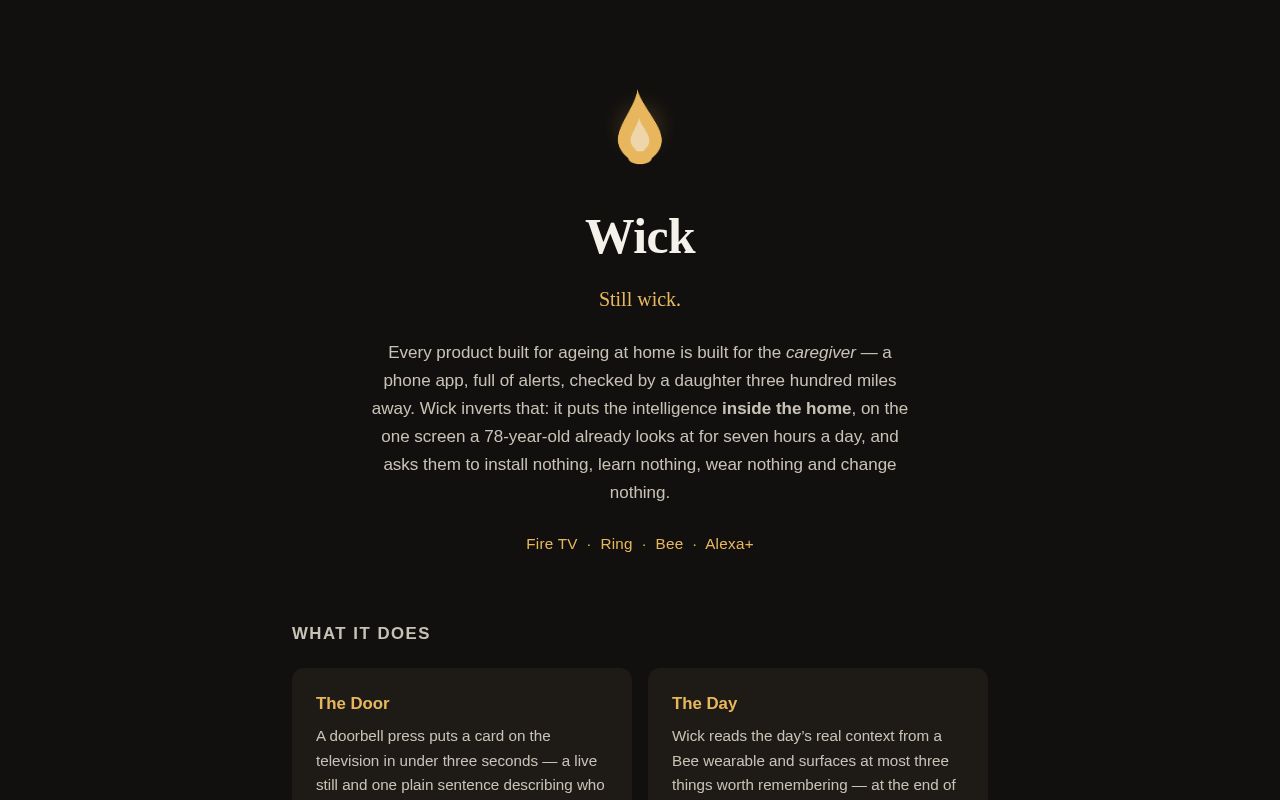 Preview of Wick