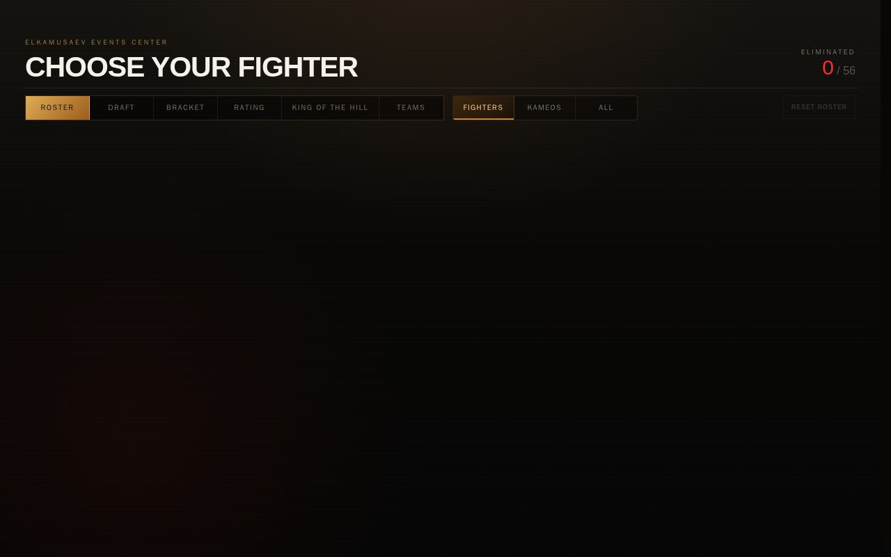 Preview of Interactive MK1 roster