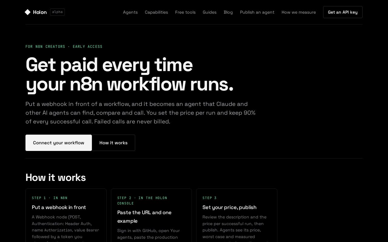 Preview of N8n Nodes Holon