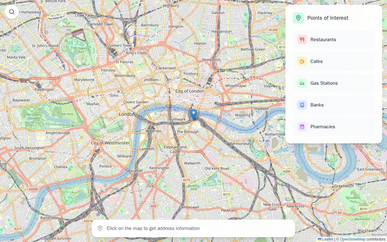 Preview of Address Lookup