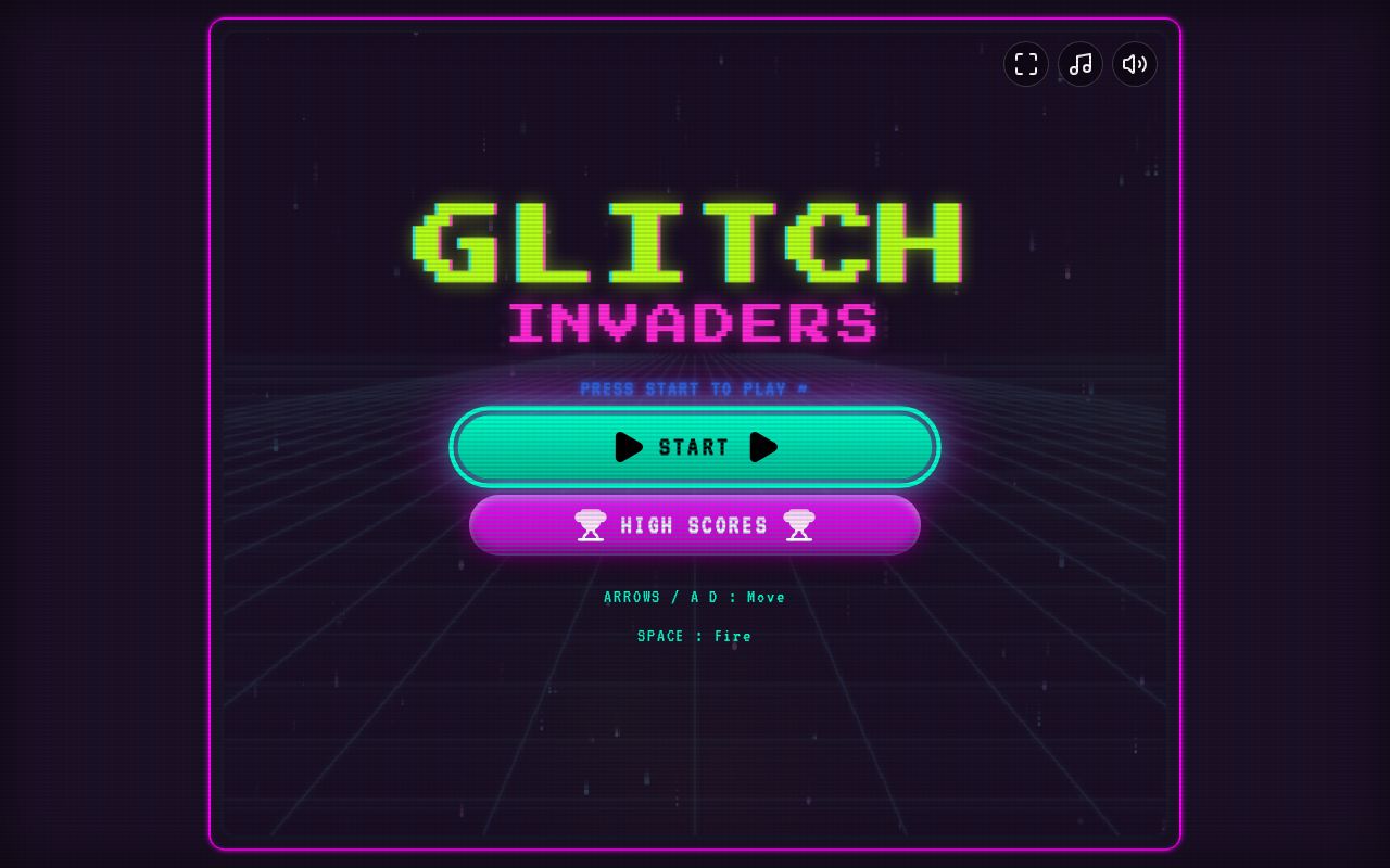 Preview of Glitch Invaders