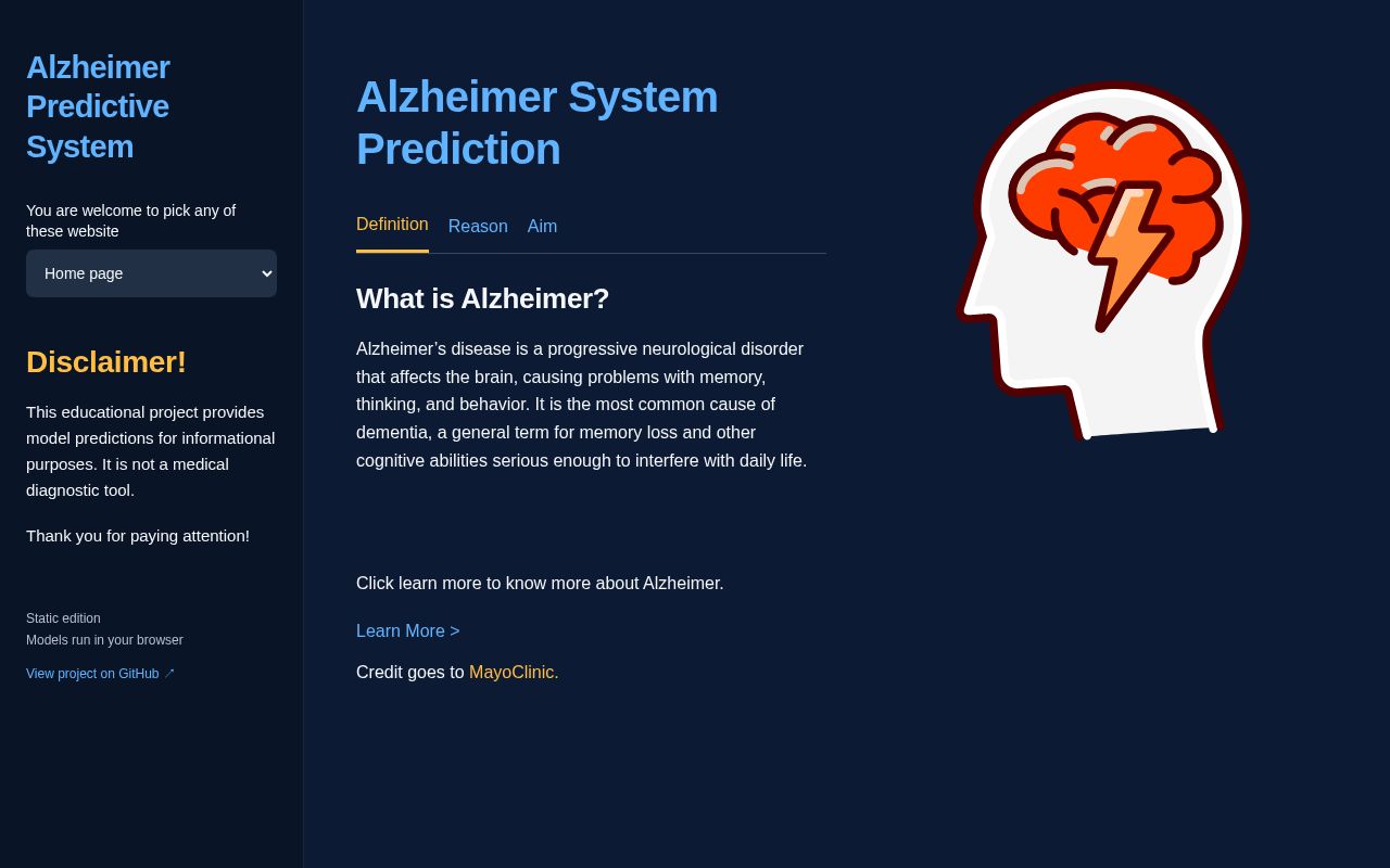 Preview of Alzheimer Classification