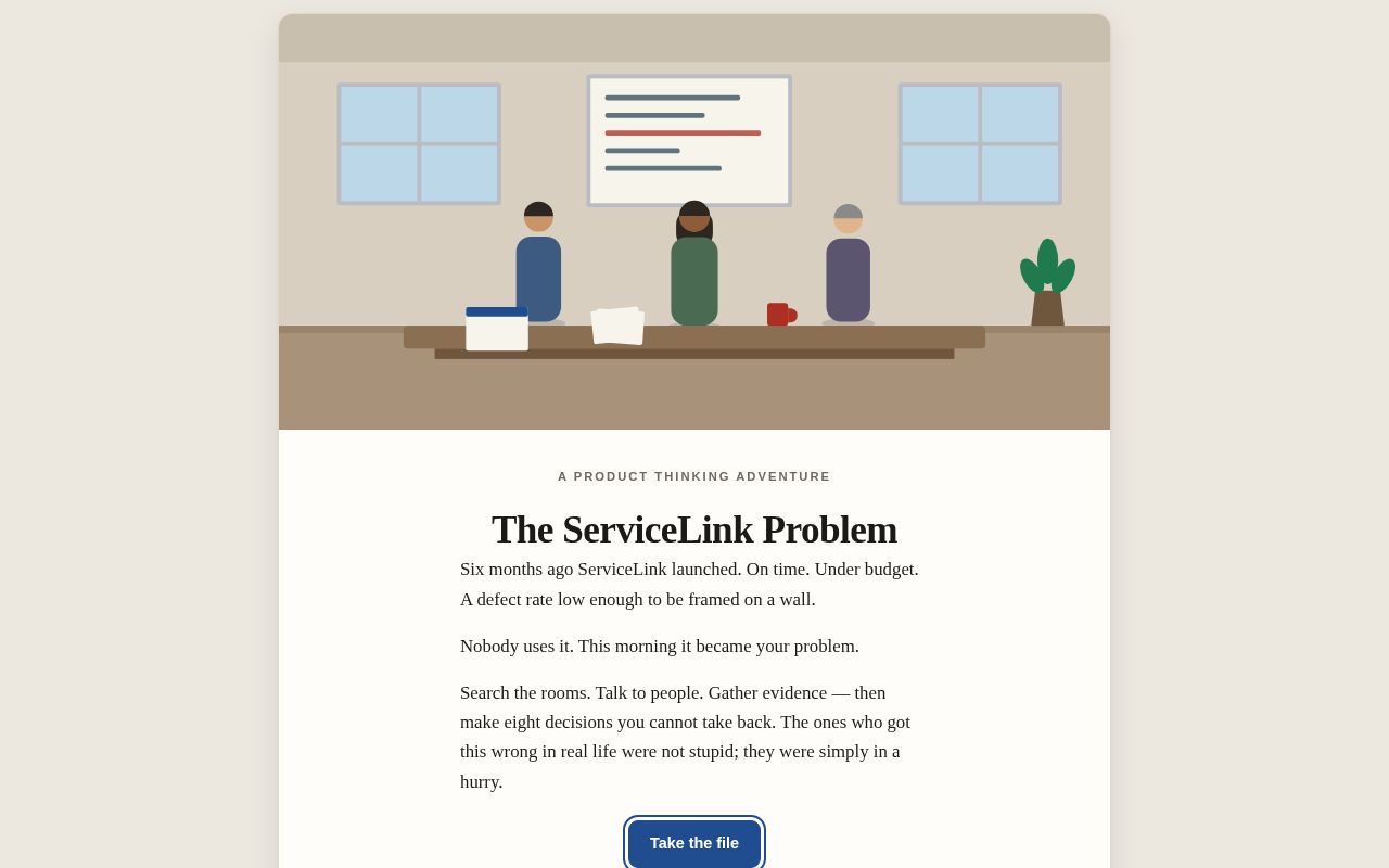 Preview of Servicelink Problem