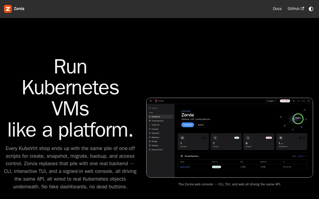 Preview of Craft VMs for KubeVirt with Rust — declarative build, validate, visualize, and apply