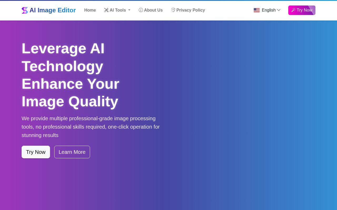 Preview of AI Image Editor │ Free All-in-One Photo AI Tools