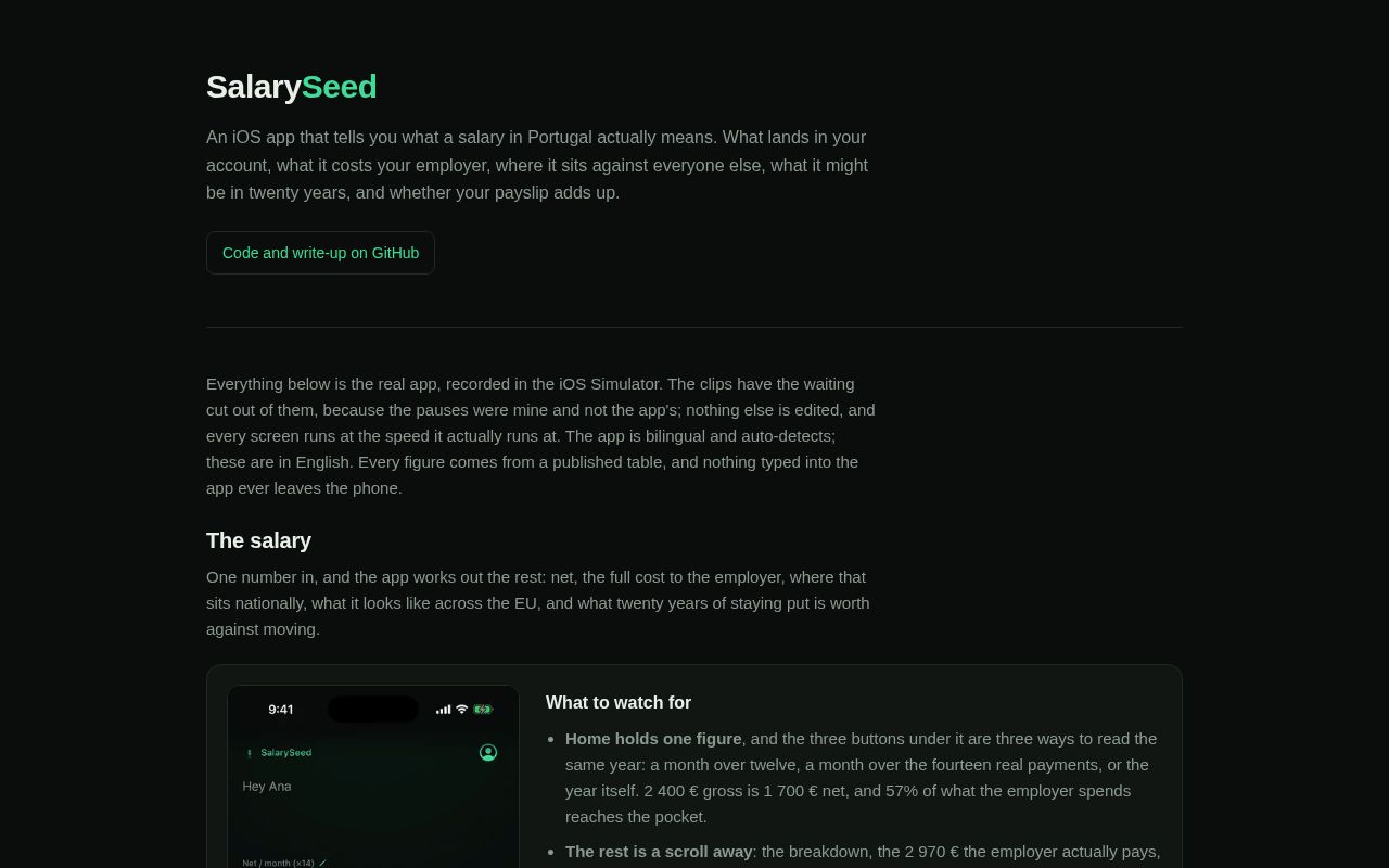 Preview of SalarySeed
