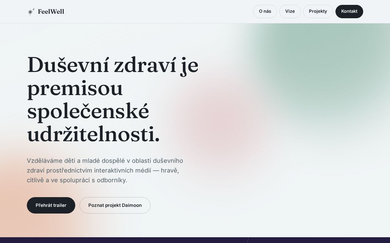 Preview of Feelwell Web