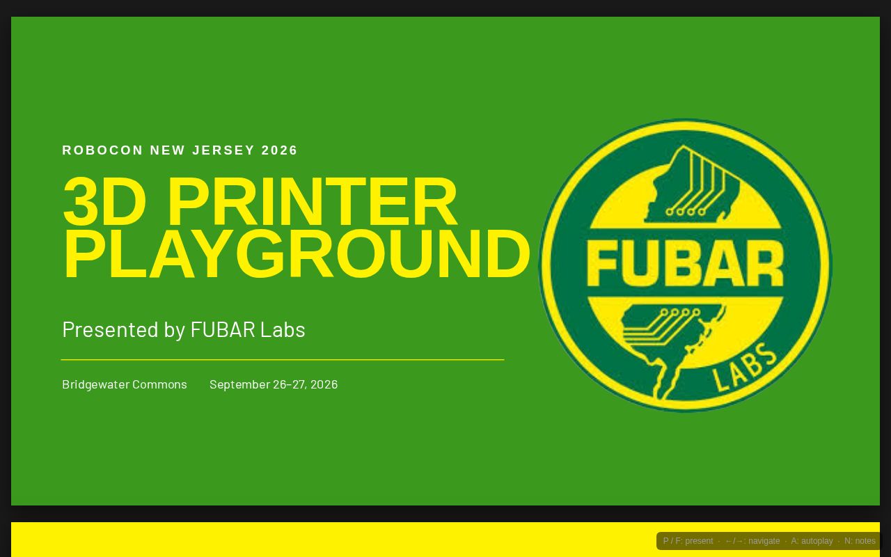 Preview of FUBAR Labs Robocon
