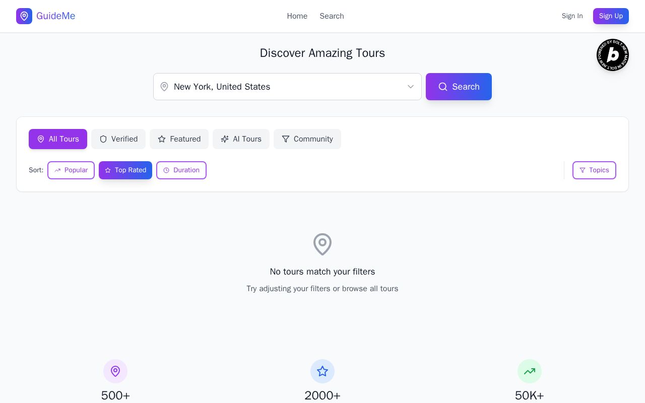 Preview of GuideMe