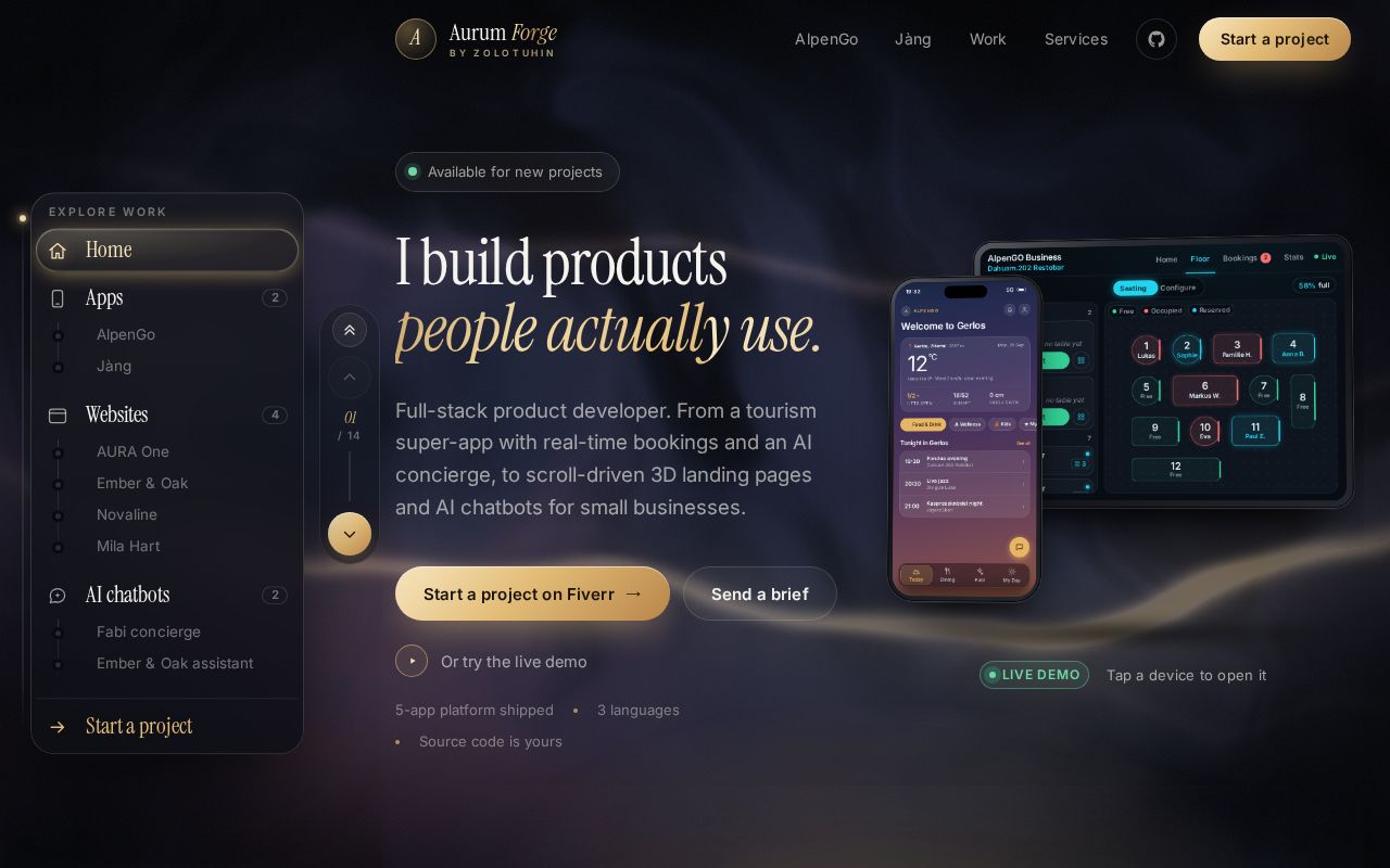 Preview of Zzolotuhin94 Coder Github Io
