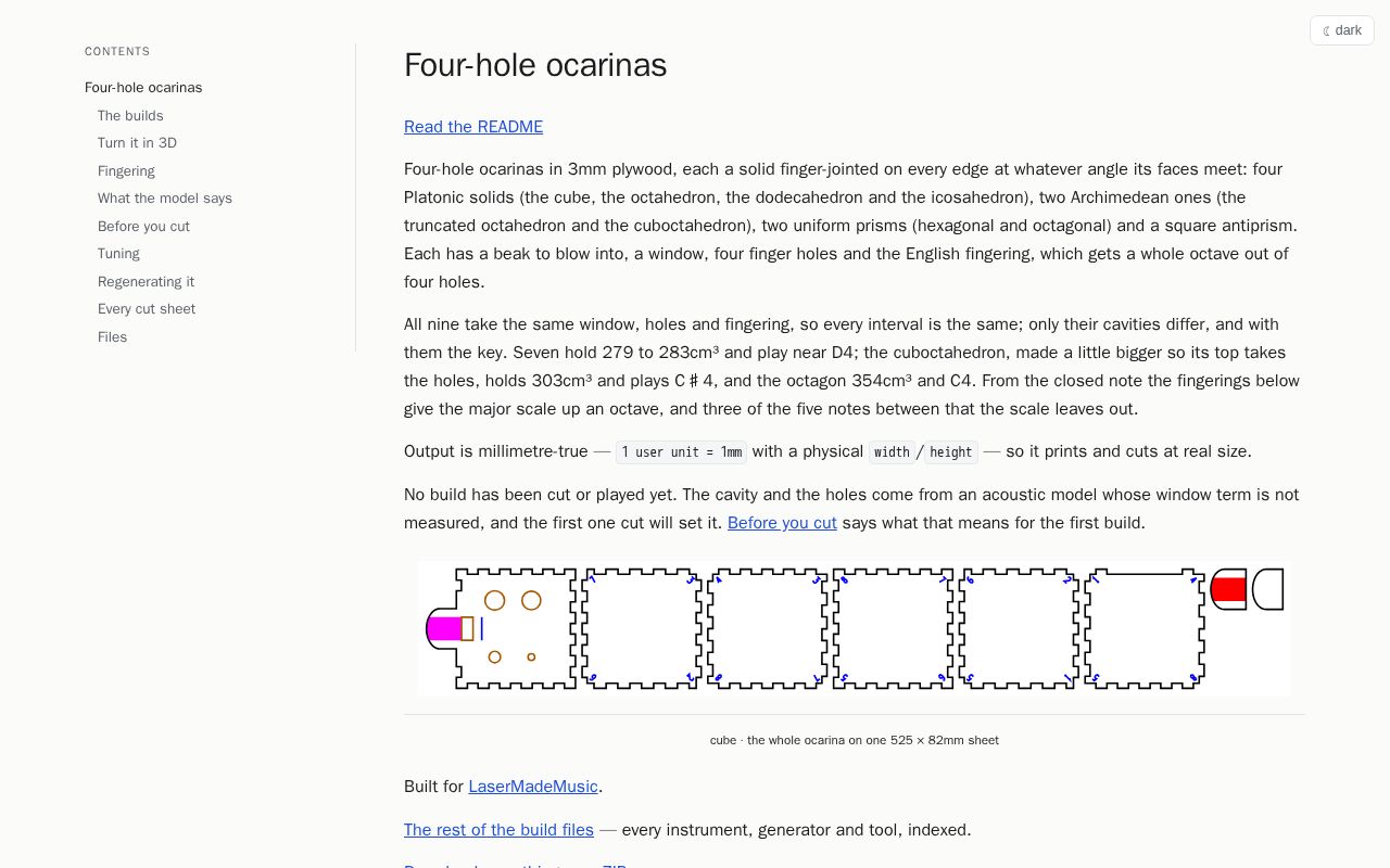 Preview of Four Hole Ocarinas