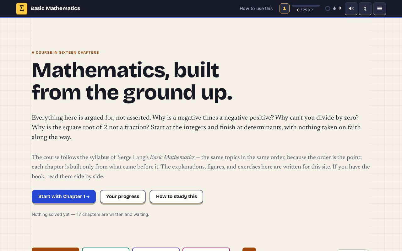 Preview of Basic Mathematics