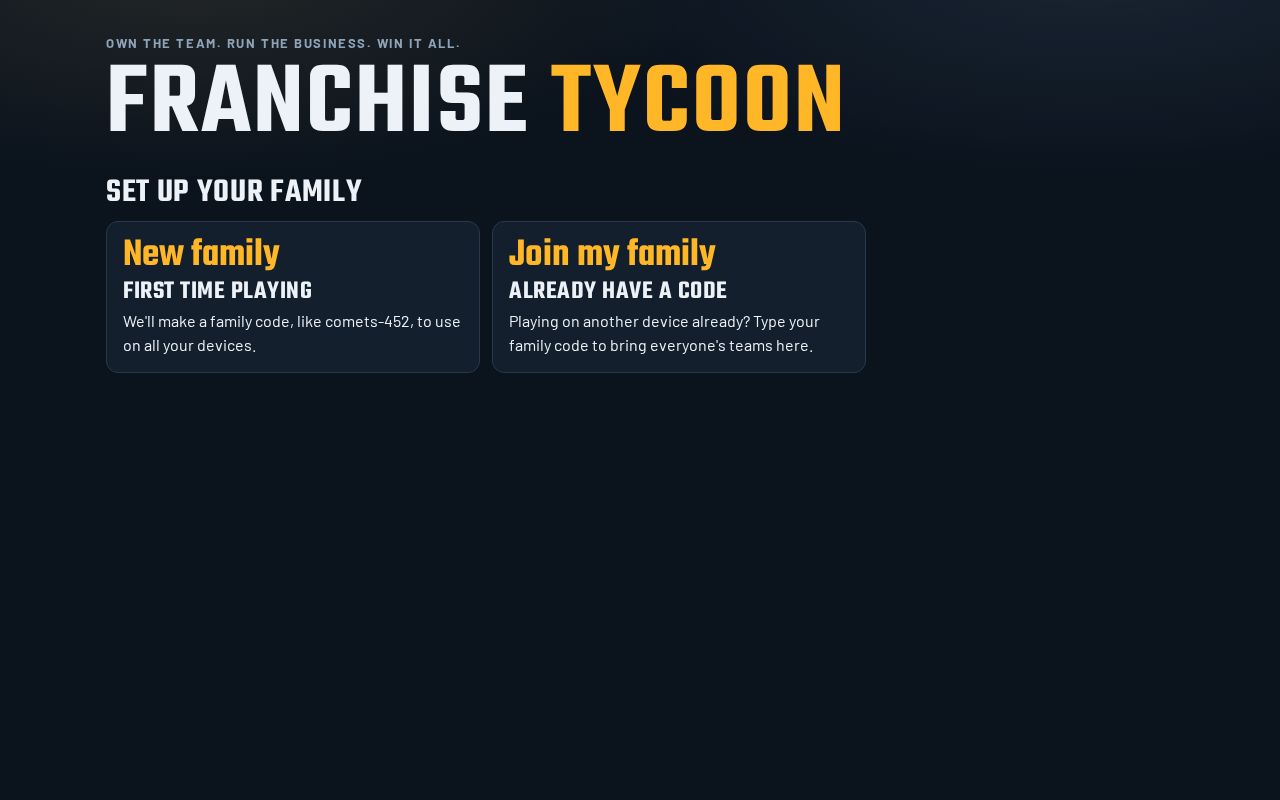 Preview of Franchise Tycoon