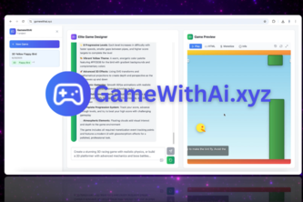 Preview of GameWithAI.xyz