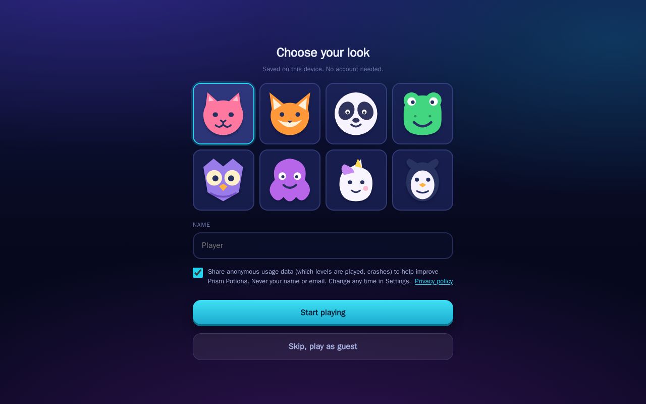 Preview of ChromaFlask