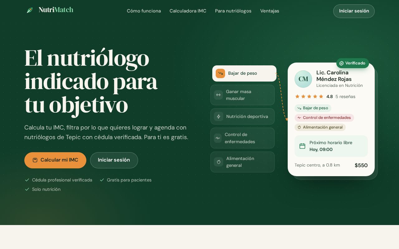 Preview of Nutrimatch