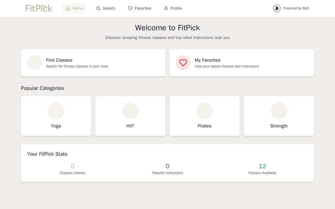 Preview of FitPick