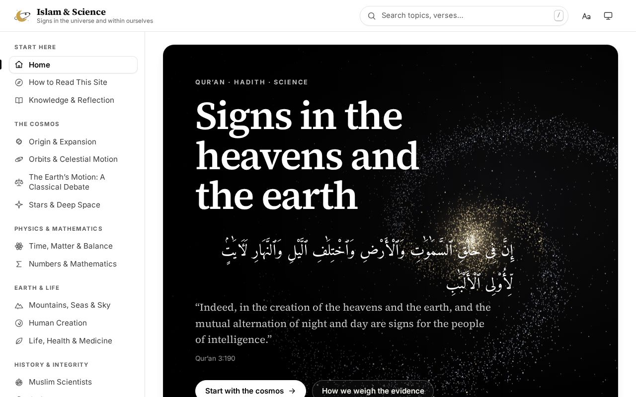 Preview of Islam And Science