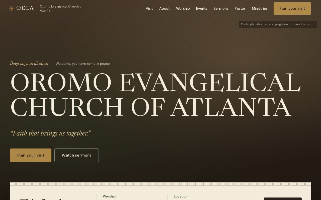 Preview of Church Oromo