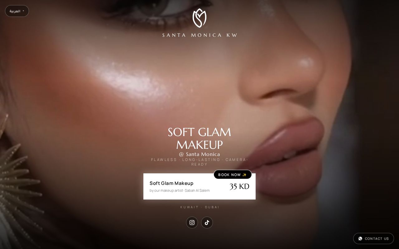 Preview of Santamonica Makeup Site